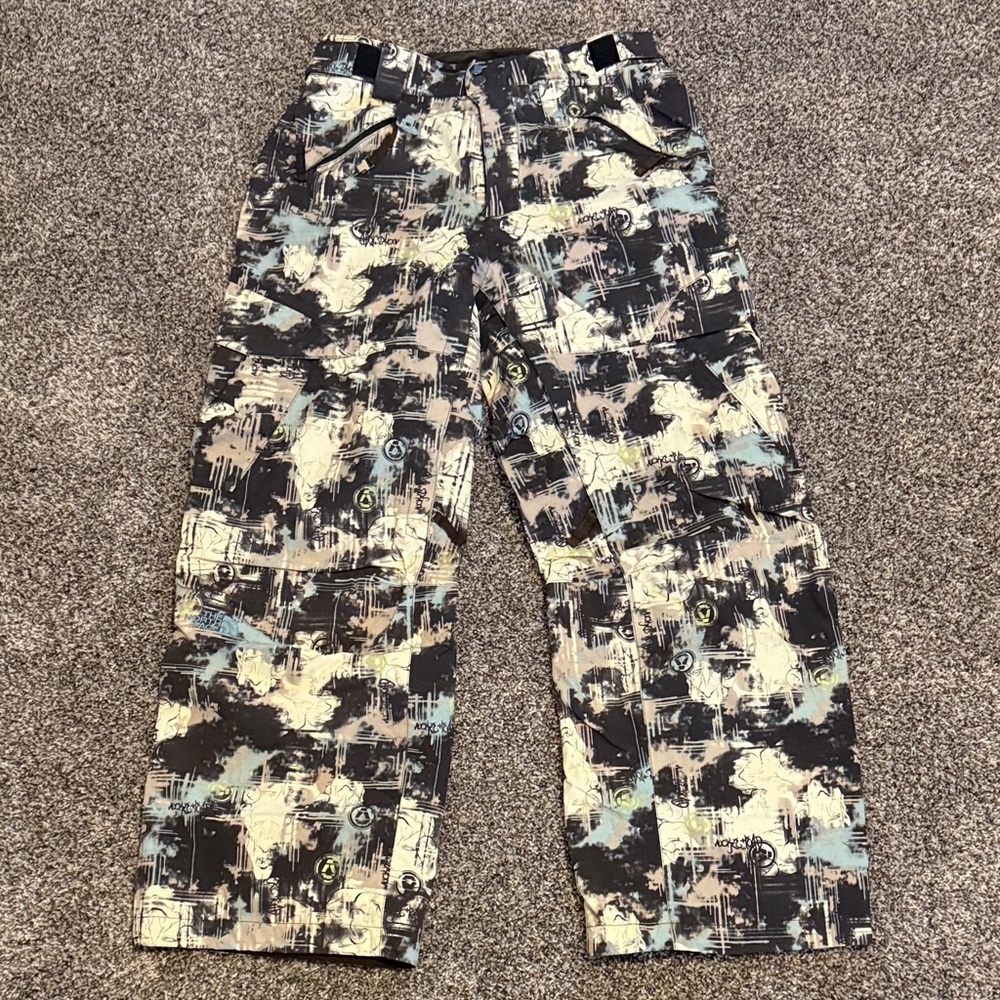 The North Face Retired Pattern - Cryptic Snowpants - M - Ski/Snowboard